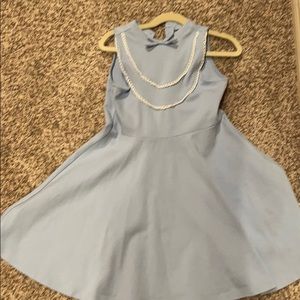 Powder blue dress